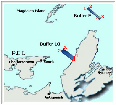 Snow Crab Buffer- Area 18. See details below
