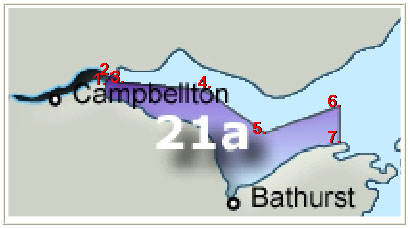 Scallop Fishing - Area 21A. See details below